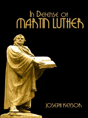cover image of In Defense of Martin Luther